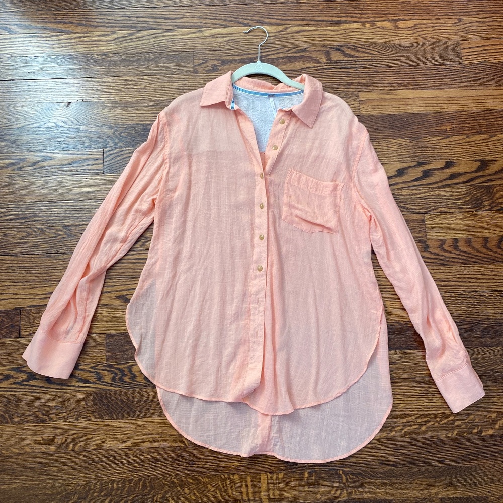 Free People Button Down